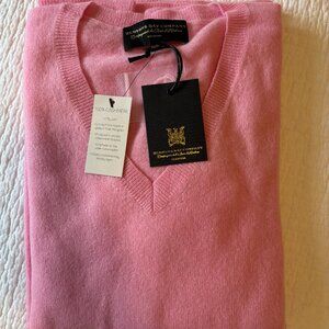 Hudson’s Bay Company 100% Cashmere Sweater - Pink XL (NWT)
